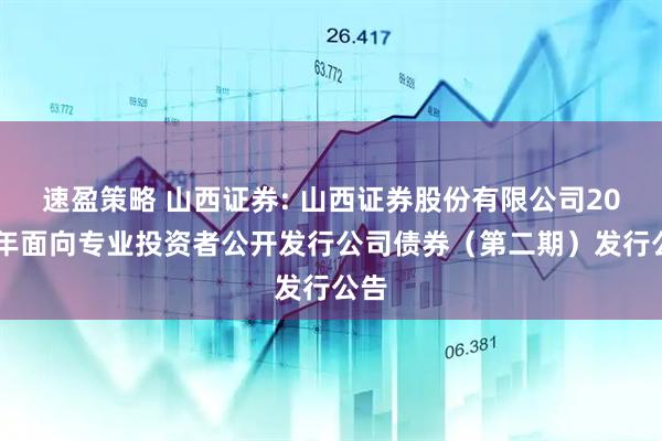 速盈策略 山西证券: 山西证券股份有限公司2025年面向专业投资者公开发行公司债券（第二期）发行公告