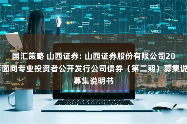 国汇策略 山西证券: 山西证券股份有限公司2025年面向专业投资者公开发行公司债券（第二期）募集说明书
